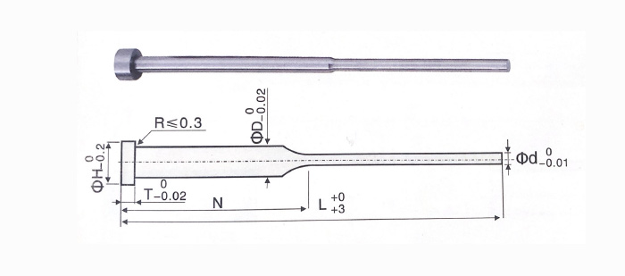 SKH51 双节托针